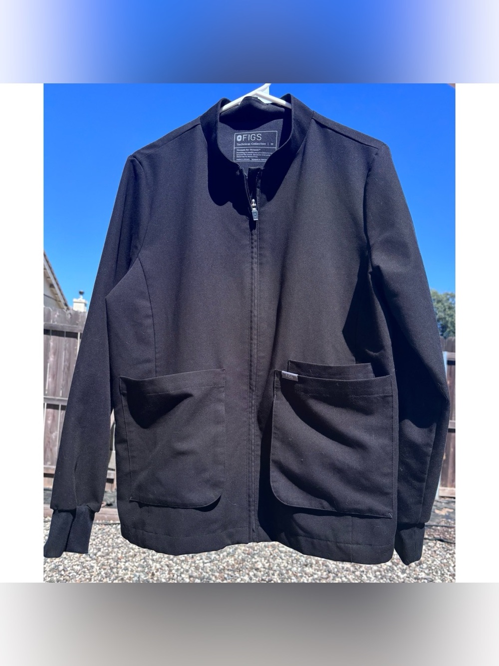 FIGS Sebina Scrub Jacket sz med